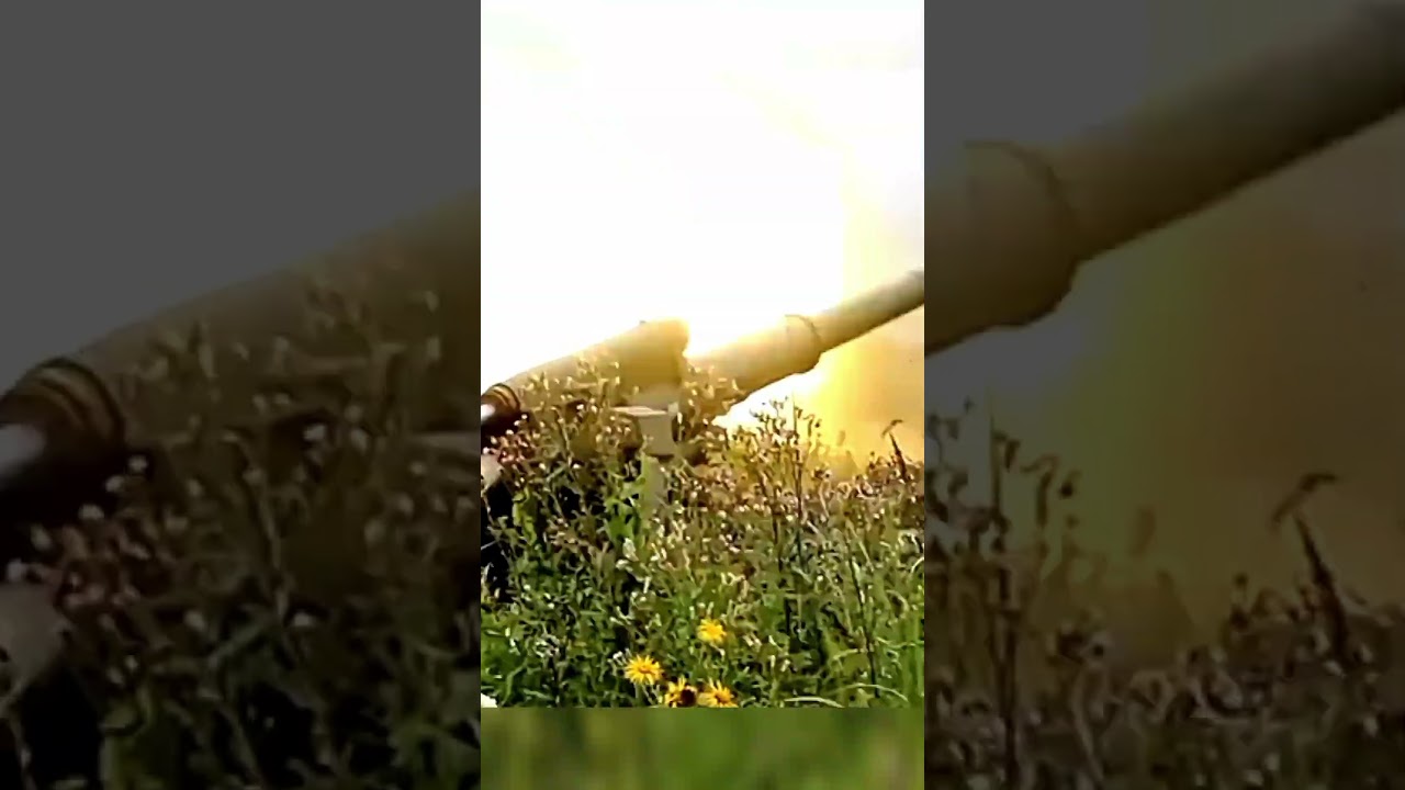 World heavy artillery firing 