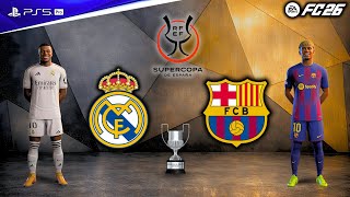 FC 26 – Real Madrid vs Barcelona | Supercopa de España Final | Mbappé vs Lamine Yamal Epic Clash