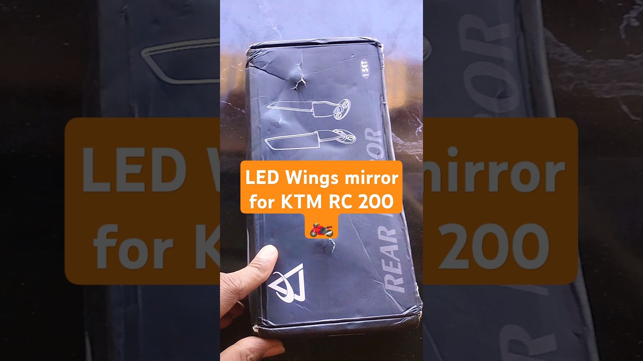 KTM RC 200 Wings mirror LED💥