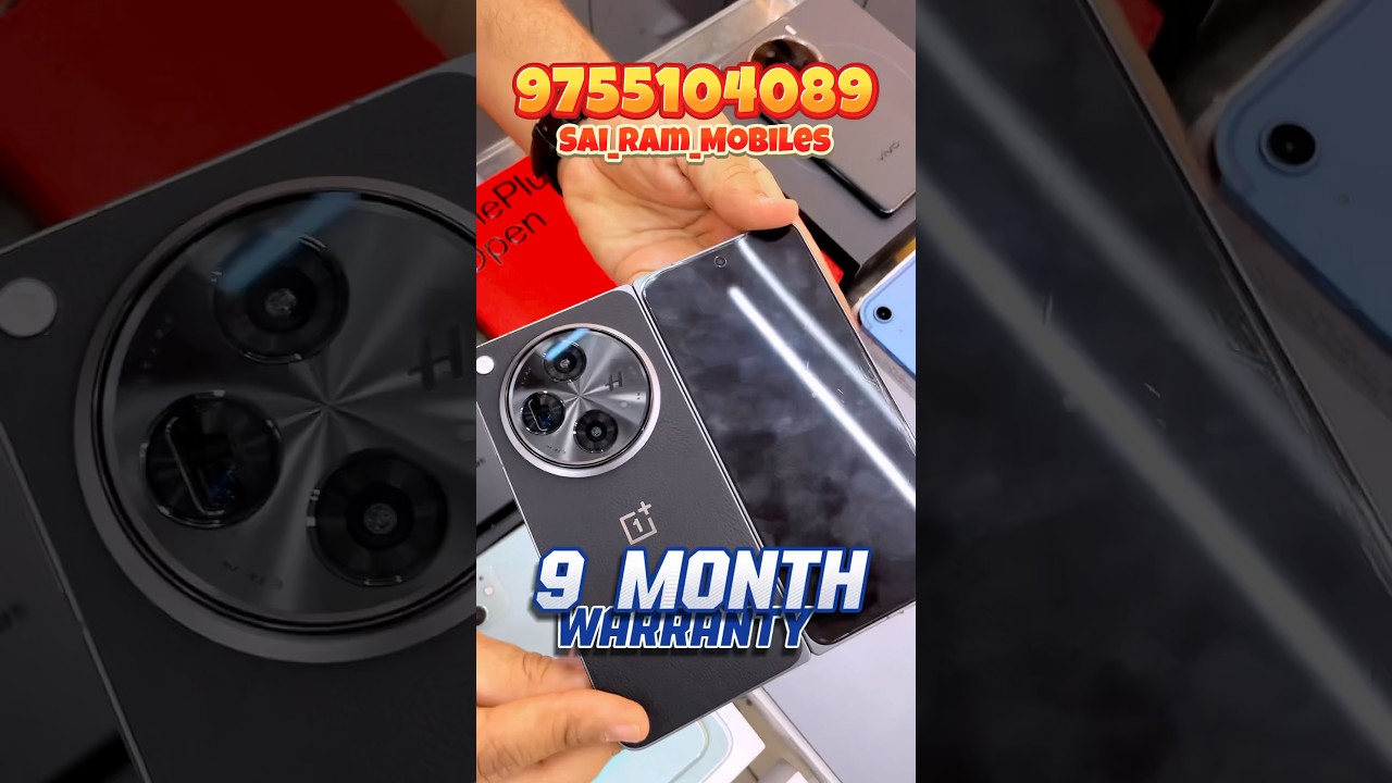 Oneplus Open 16GB-512GB Storage Box Open Drop Price🔥