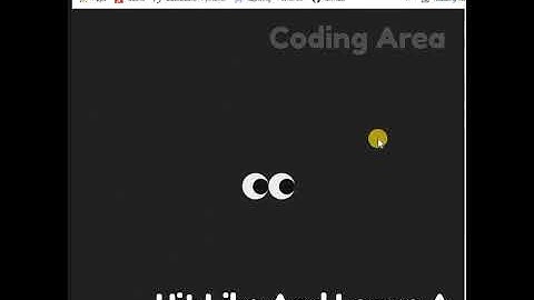Mouse-tracking Googly Eyes Using Css #shorts