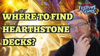 The BEST Websites Where You Can Find Hearthstone Decks to Play! screenshot 5