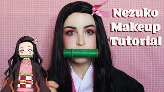 Nezuko Cosplay Makeup Tutorial | Demon Slayer/Kimetsu no Yaiba