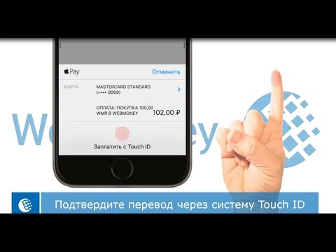 Пополнение WebMoney кошелька с помощью Apple Pay