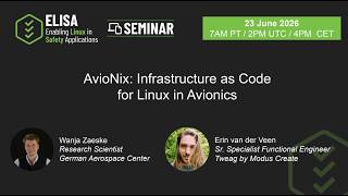 Video   AvioNix  Infrastructure as Code for Linux in Avionics