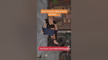Rust Cheater Meets Rust Shark! 🦈 #rust #shorts