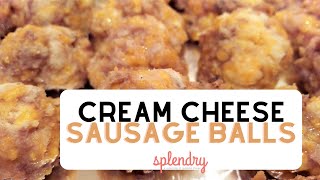 Party Favorite Cream Cheese Sausage Balls