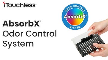 AbsorbX Odor Control System for iTouchless Trash Cans / Recycle / Compost Bins