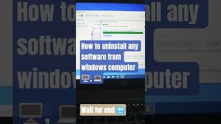 🔥How to Uninstall Any Software fromWindowsPC Easily🖥️|Step-by-Step Guide #Windows #UninstallSoftware