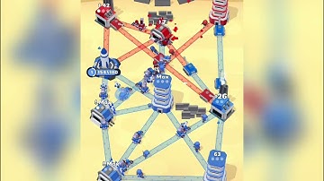 Tower War - Tactical Conquest - Gameplay Walkthrough Part 1 All Levels (Android, ios)