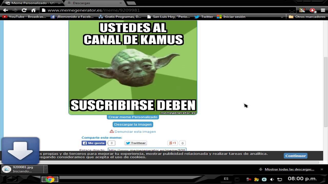 Como Crear Memes Personalizados YouTube