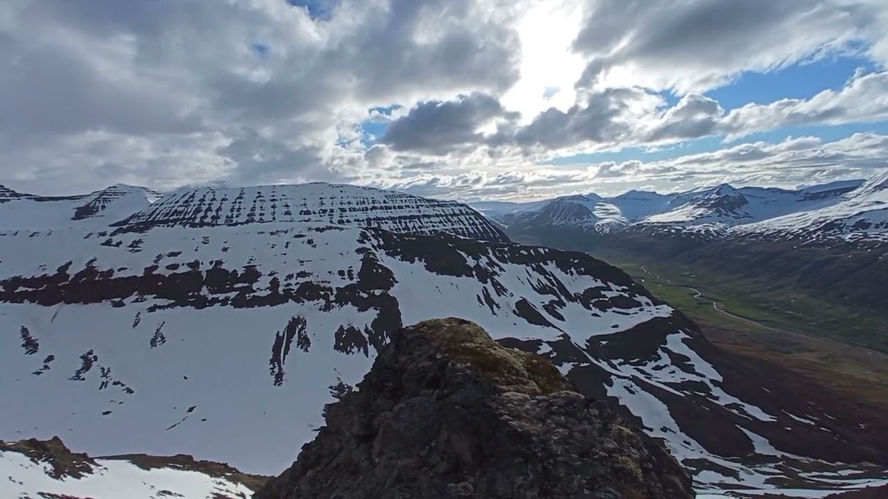 Iceland. Kerling hike, near Dalvik, North Iceland — Dalvik — video poster