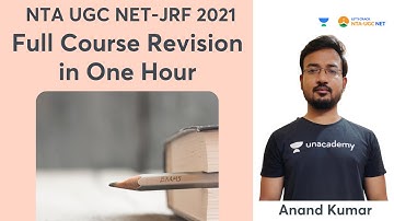 Mathematical & Reasoning | Full Course Revision in One Hour | UGC NET-JRF 2021 | Anand Kumar
