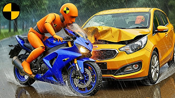 Most Epic Hydroplaning & Wet Road Crashes #3 in BeamNG.drive