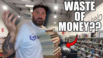 AM I WASTING MONEY? - CAN I BUILD A GAMECUBE COLLECTION WITH £10 - OPERATION GAMECUBE