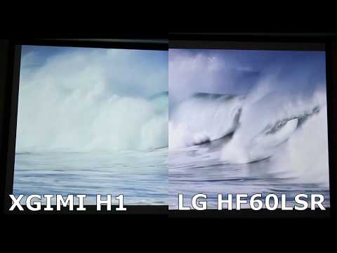 Сравнение проекторов LG HF60LSR и XGIMI H1