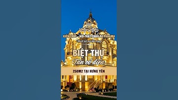 Biệt thự tân cổ điển tuyệt đẹp 250m2 tại Hung Yên, được Panama thiết kế và thi công trọn gói!