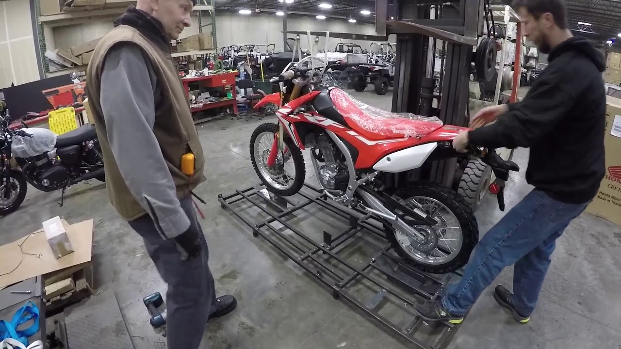 2017 Honda CRF 250L Unboxing Motoprimo Motorsports Lakeville