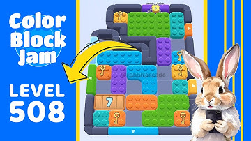 Color Block Jam Level 508 Solution Walkthrough