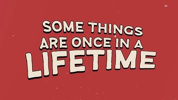 Stomping Grounds - Once In A Lifetime (OFFICIAL LYRIC VIDEO)