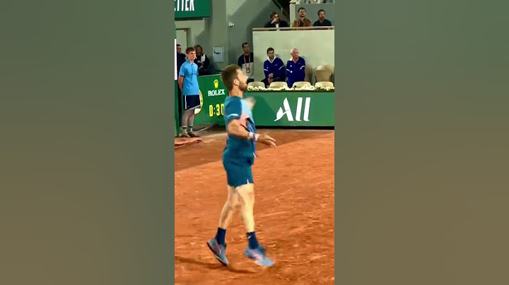 Facing Rafa At Roland Garros (Corentin Moutet) #tennis