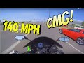 Corvette RACES Sportbike CRAZY FAST!!!!