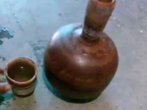 Jaron de barro agua pura