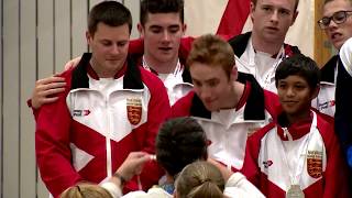 Alex Buesnel - Gymnast at the NatWest Island Games 2017
