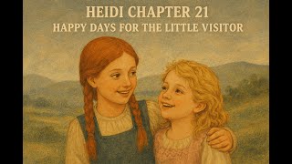 Heidi Chapter 21 – Happy Days For The Little Visitor | English Audiobook