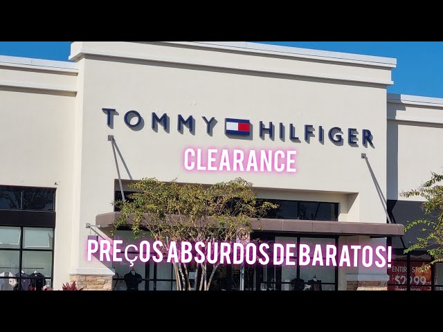 TOMMY CLEARANCE EM ORLANDO: GRANDES DESCONTOS! 