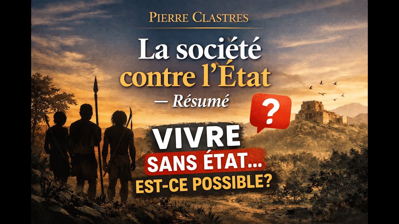 L'État est-il vraiment nécessaire ? ( Pierre Clastres - La société contre l'Etat)