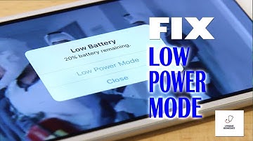 AUTOMATICALLY TURN ON LOW POWER MODE