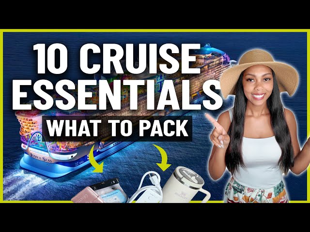Cruise Tips | 10 Essentials SMART Cruisers Always Pack — Cruising With Lou (video thumbnail)