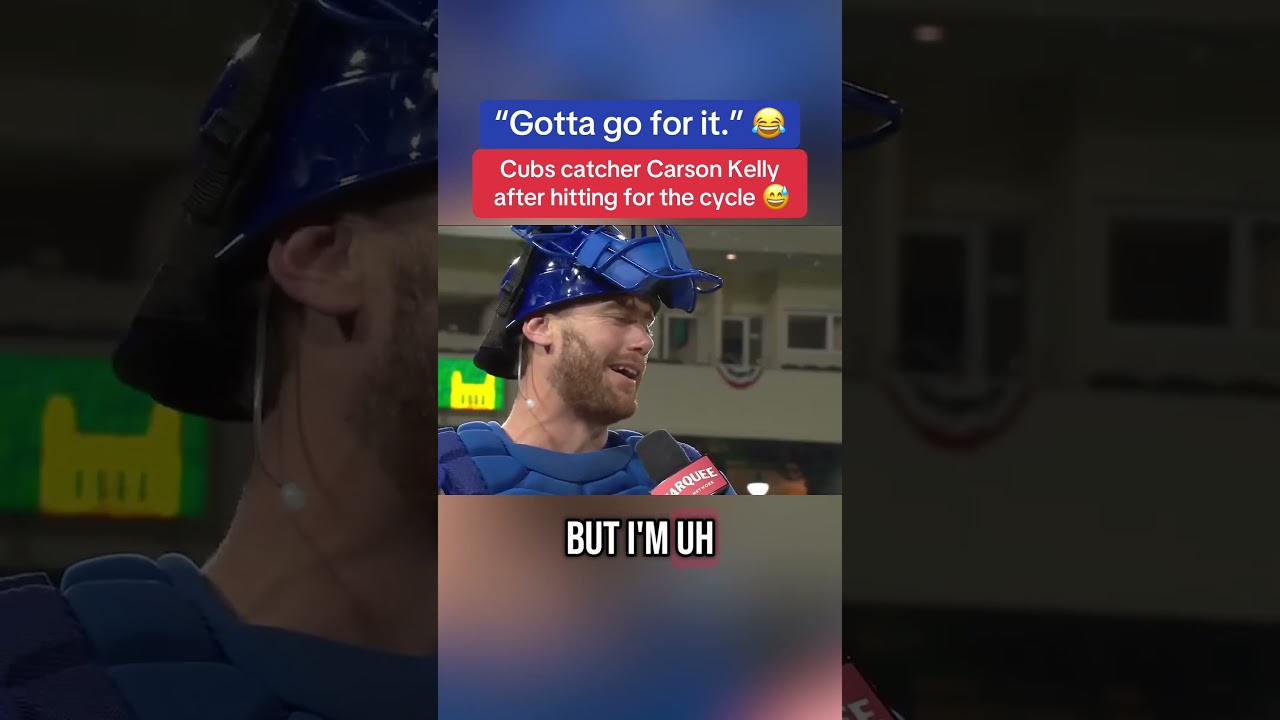 Carson Kelly had an electric interview 🤣