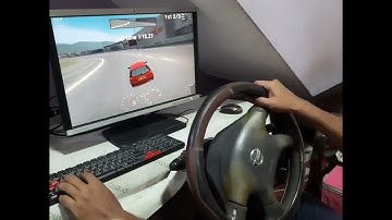 Racing with homemade simulator EP 02 in Live for Speed (LFS) XFI GTI CAR Vs XFI GTI.