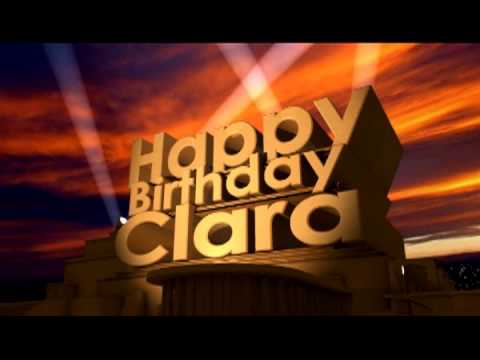 Happy Birthday Clara