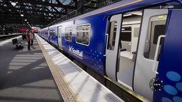 ScotRail Class 314 Door Opening And Closing At Glasgow Central Station