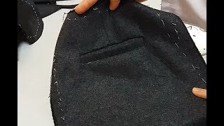 Pantolon Arka Cep Dikimi - Pantolon Cebi Nasıl Dikilir? - How To Sew A Pants Pocket? Dikiş Hocam