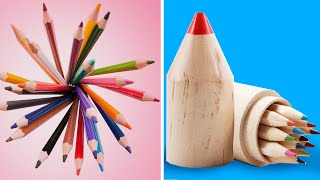 20 DIY SCHOOL SUPPLY IDEAS AND HACKS