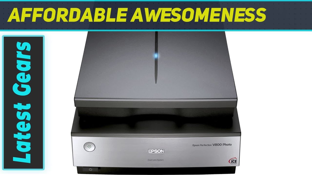 Epson Perfection V800 Photo Scanner - Unparalleled Scanning Quality