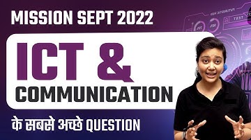 UGC NET 2022 | Mission Sept 2022 | ICT & Communication | Aditi Ma