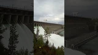 #01.09.2021#Братская ГЭС#Мощь и красота#Сброс воды#