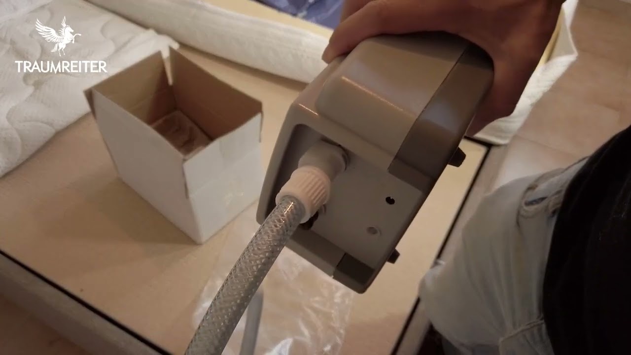 Aufbauanleitung REM Schlaf Matratze Luftkernmatratze von Traumreiter