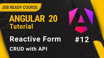 Angular 20 Tutorial for Beginners | Reactive Form in angular | #12