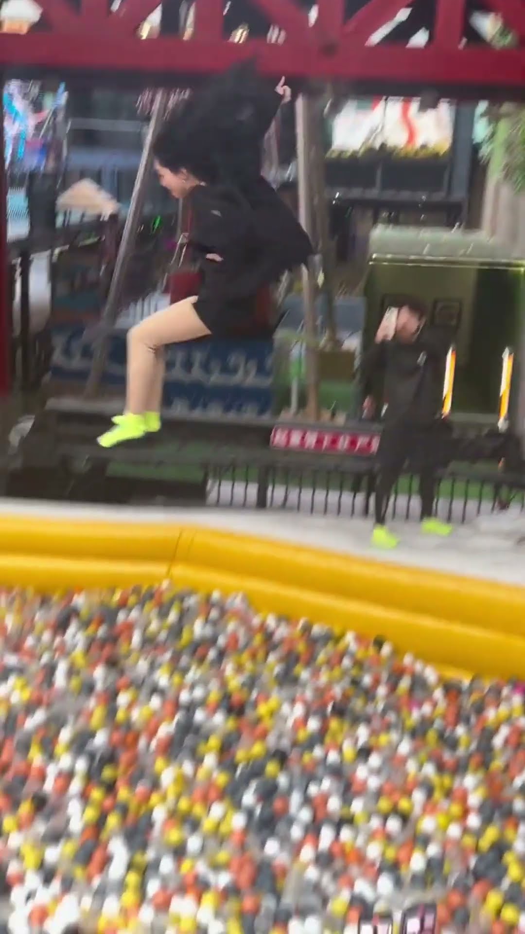 This Trampoline Is So? Fun! Why Didn't We Just Start Jumping #funny #shorts