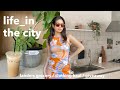 life in the city | chill days, landers grocery, new clothes & giveaway !!