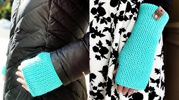 How to Knit Fingerless Gloves on a Knitting Machine