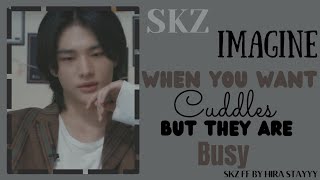 Skz Imagine When You Want Cuddles But They Are Busy... Skz Ff