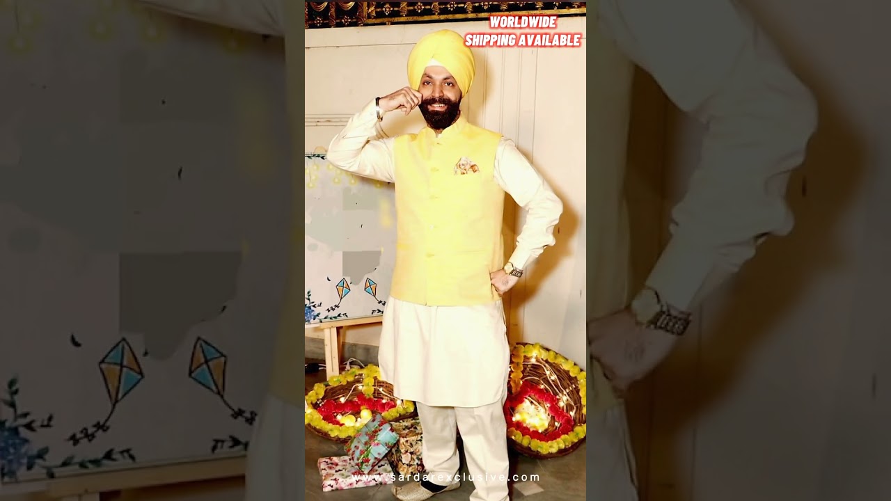 Designer silk kurta pajamas By Sardar exclusive