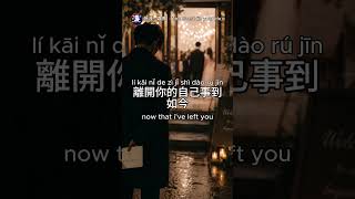 “I Was Just a Guest…” 💔 Chinese Song (Pinyin + English)